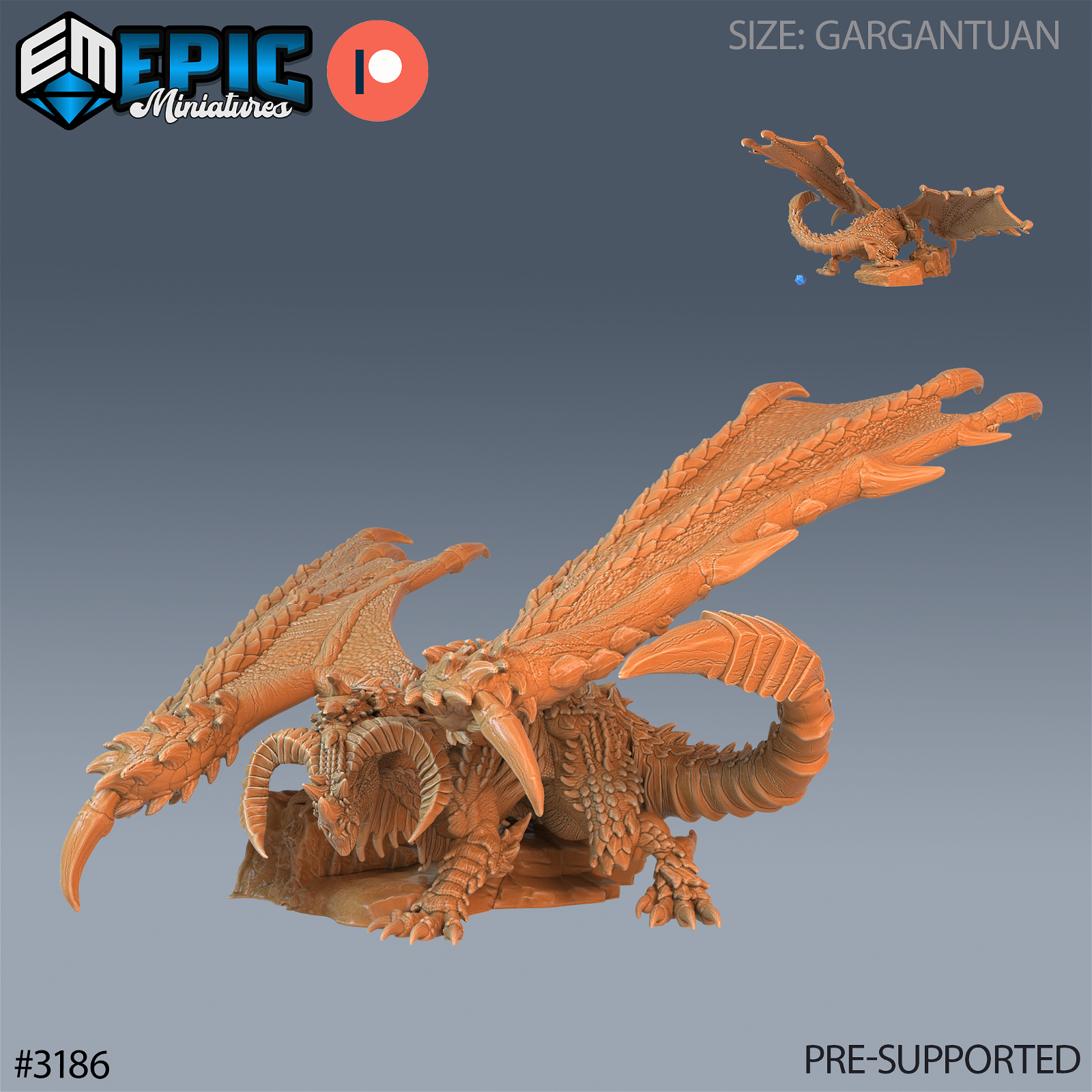 Calamity Dragon - The Printable Dragon