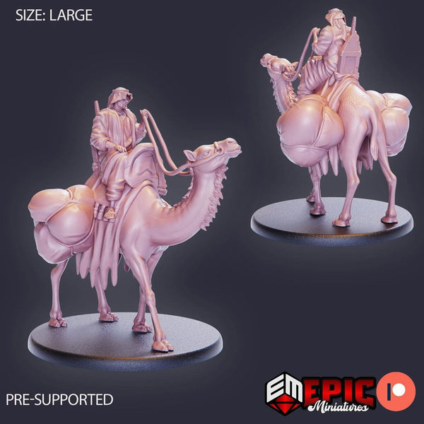 Camel 3D-printed model