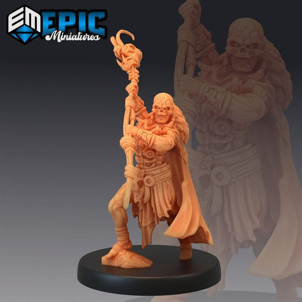 Cannibal Tribe Shaman 3D-printed model
