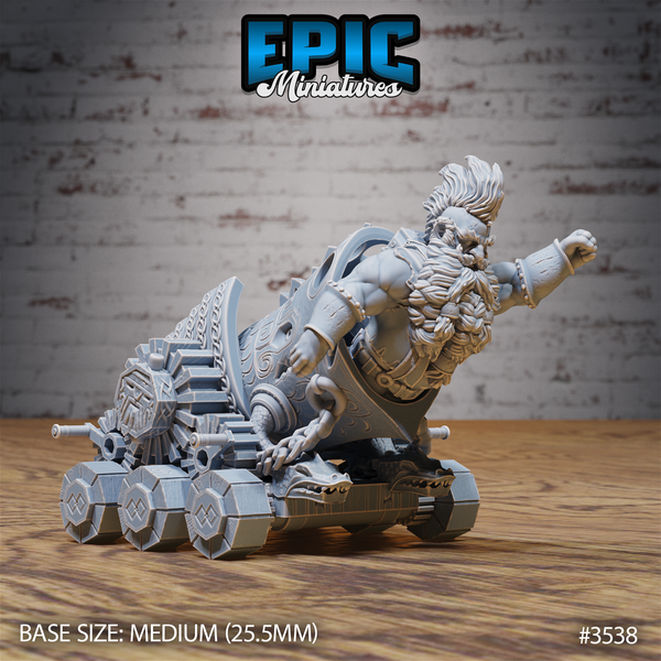 Cannon Dwarf - The Printable Dragon