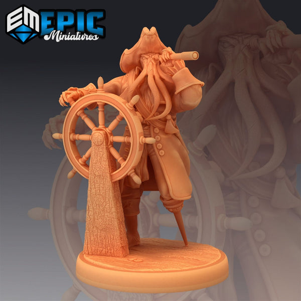 Captain Ahathid The Mindflayer - The Printable Dragon