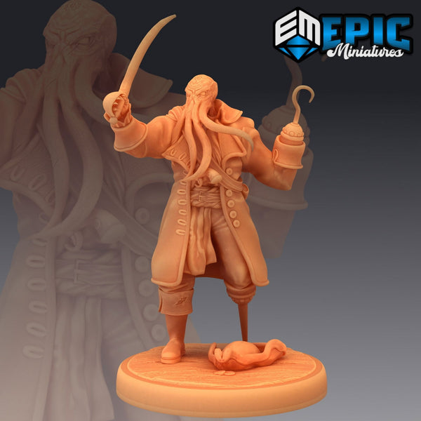 Captain Ahathid The Mindflayer - The Printable Dragon