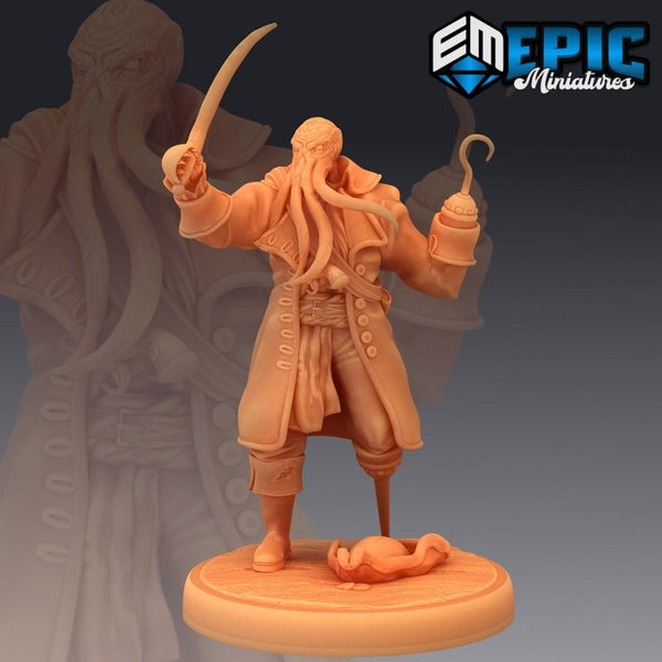Captain Ahathid The Mindflayer 3D-printed model