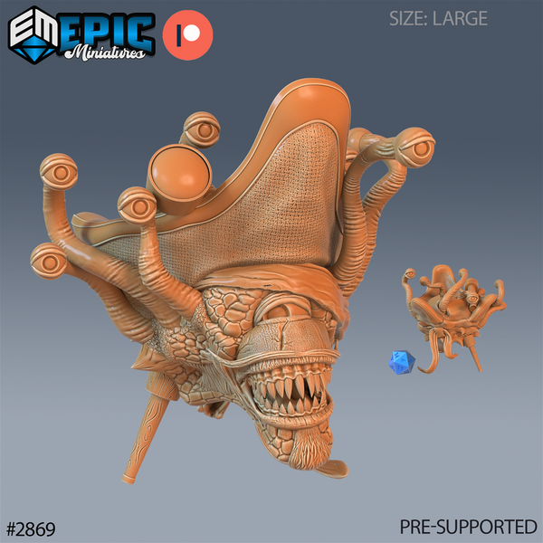 Captain Blackeyes 3D-printed model