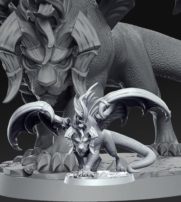 Carac 3D-printed model