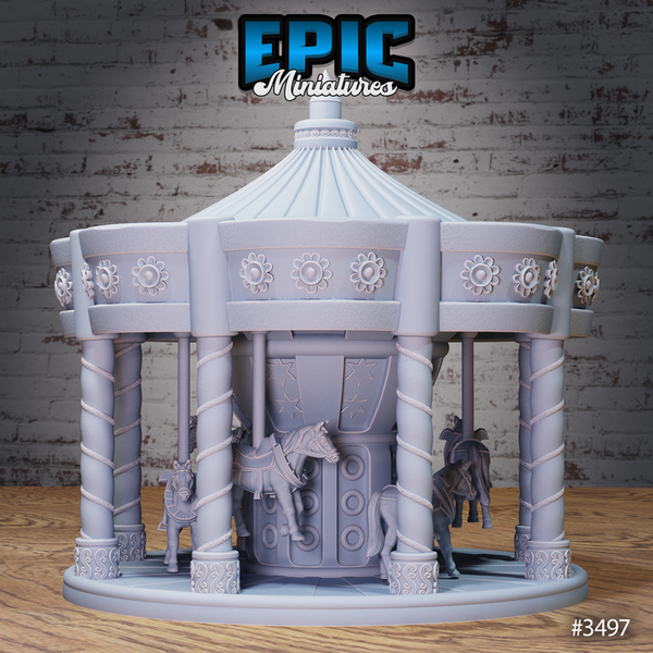 Carnival Rides 3D-printed model