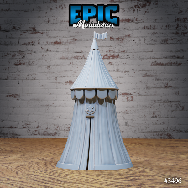 Carnival Tents 3D-printed model