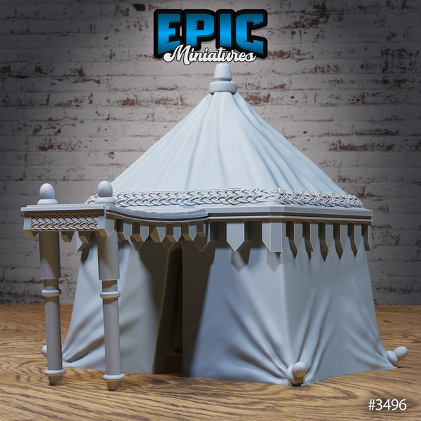 Carnival Tents 3D-printed model