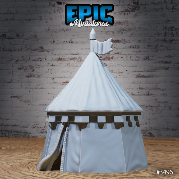 Carnival Tents 3D-printed model