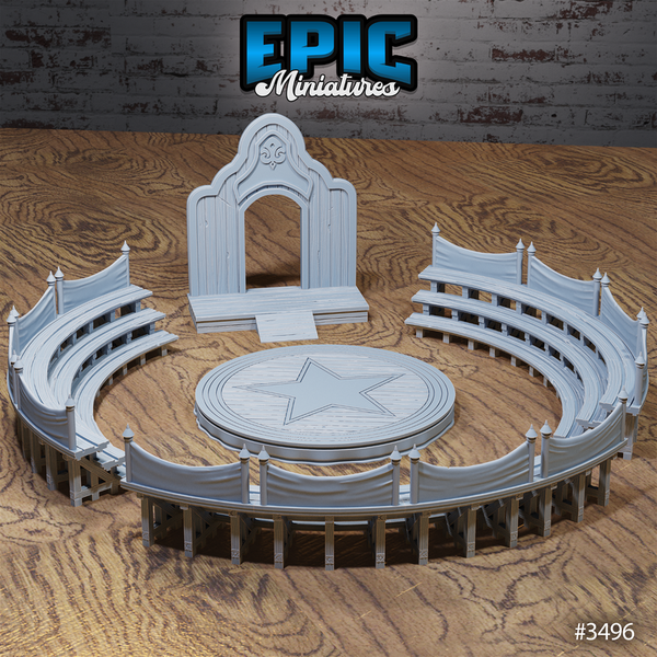 Carnival Tents 3D-printed model
