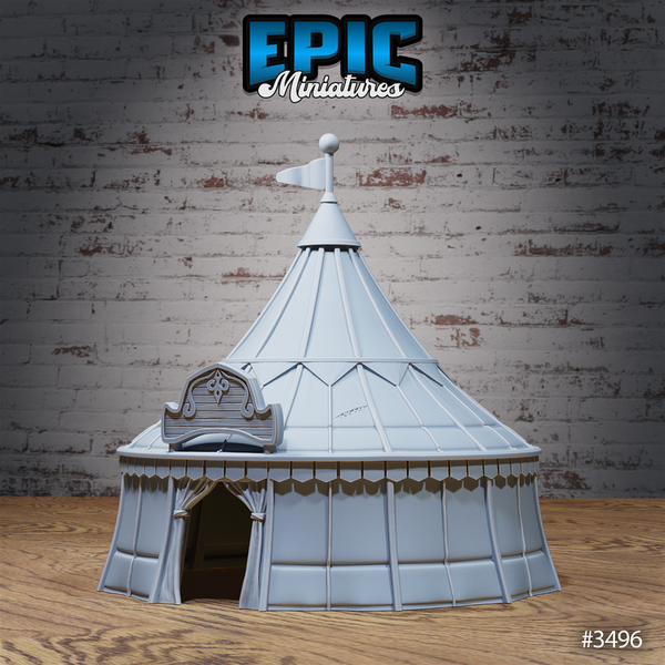Carnival Tents 3D-printed model