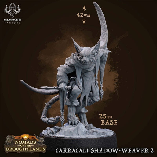 Carracali Shadow Weaver 3D-printed model
