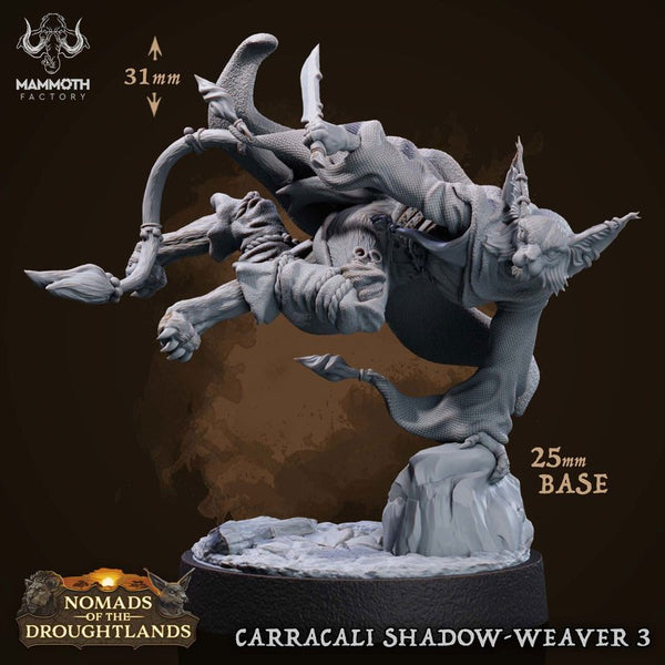 Carracali Shadow Weaver 3D-printed model