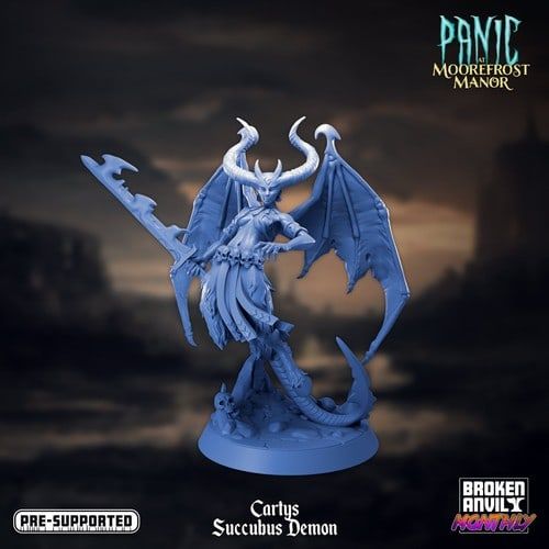 Cartys Succubus Demon - The Printable Dragon