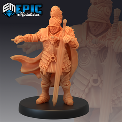 Castle Knight 3D-printed model