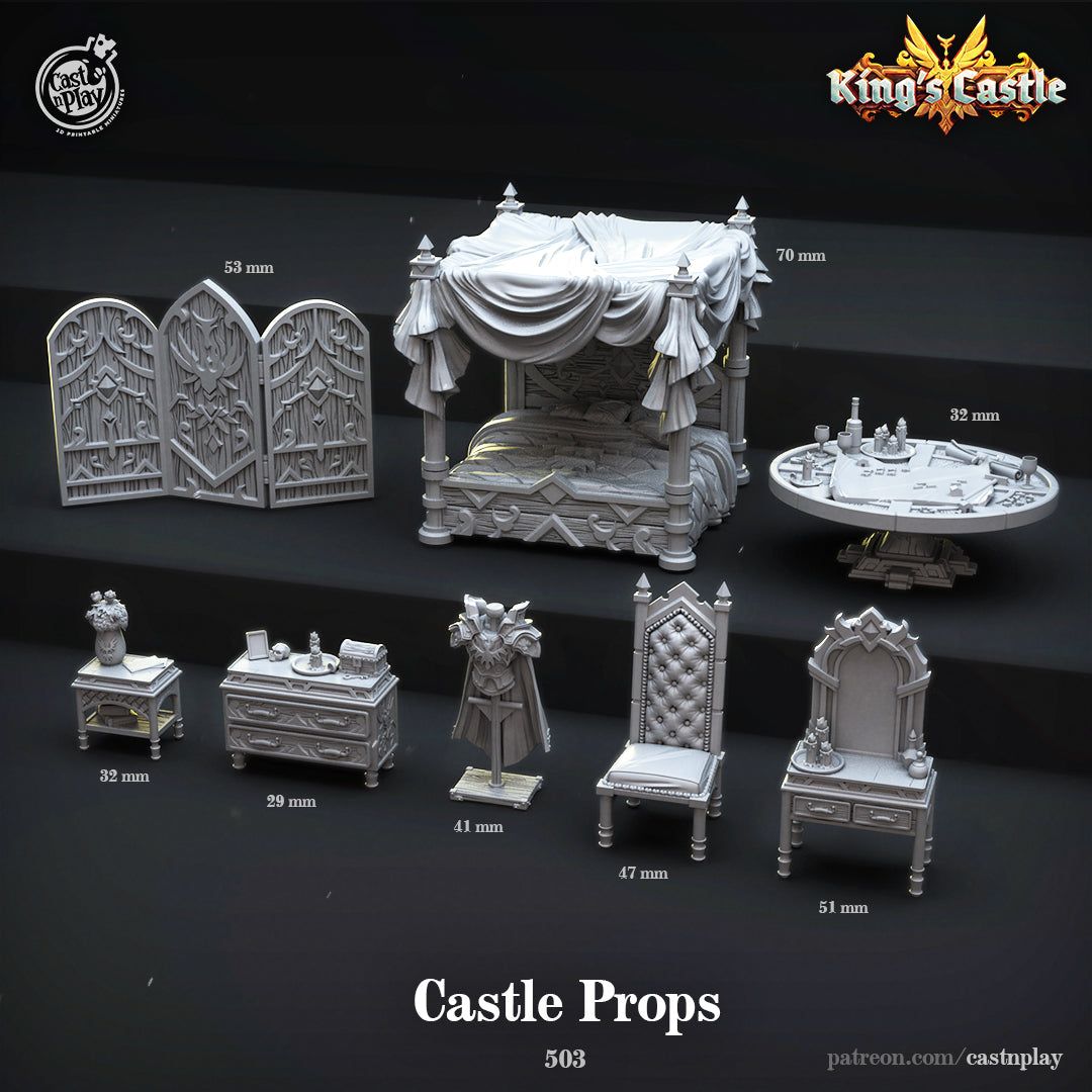 Castle Props - The Printable Dragon