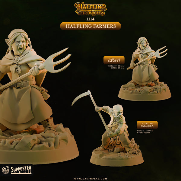 Halfling Farmers