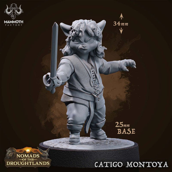 Catigo Montoya 3D-printed model