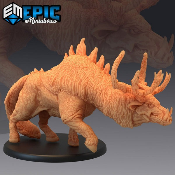Catoblepas 3D-printed model