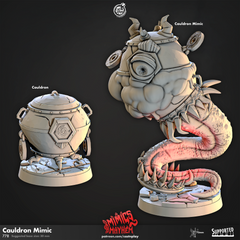 Cauldron Mimic - The Printable Dragon