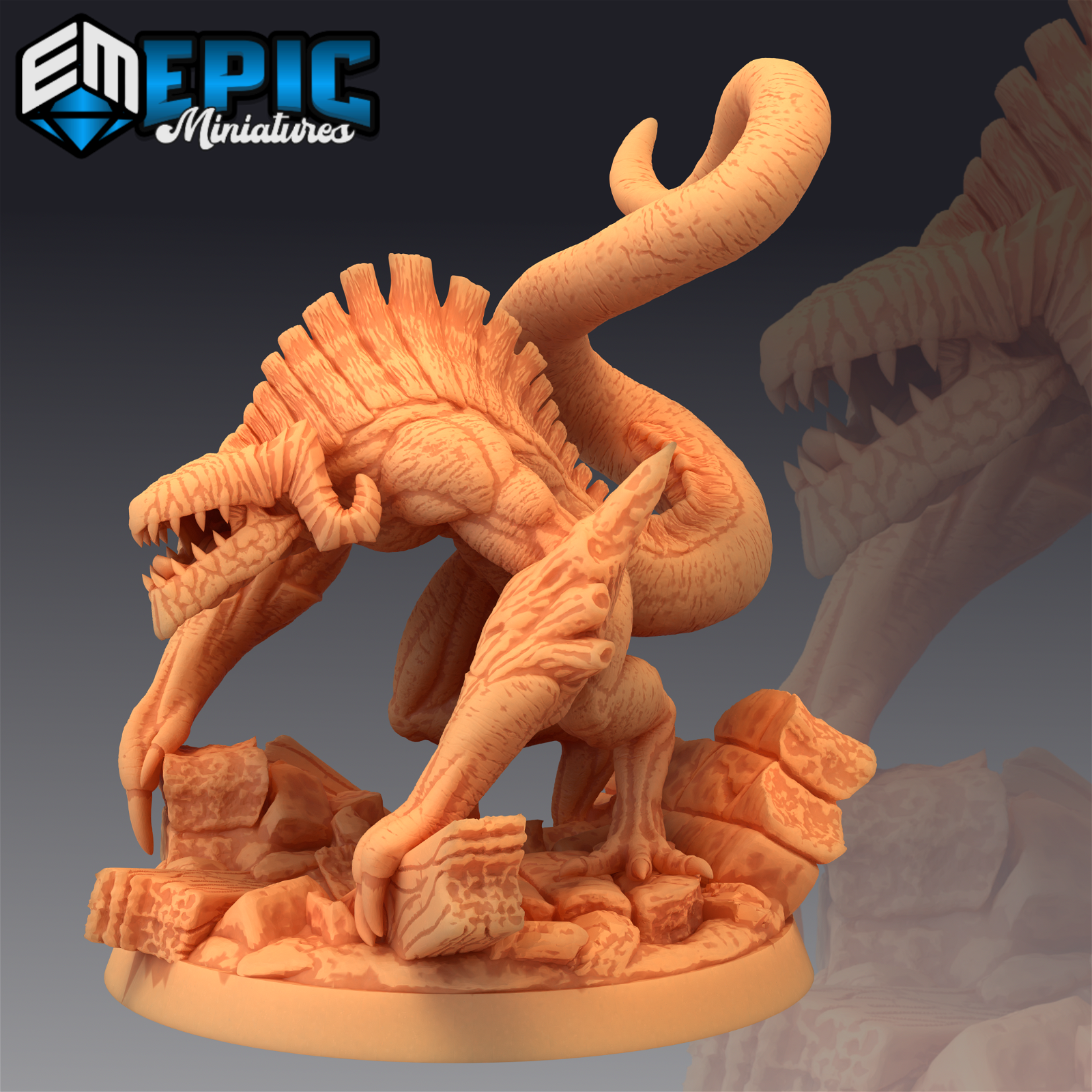 Cave Beast - The Printable Dragon