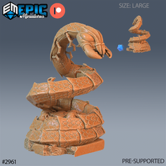 Cave Centipede - The Printable Dragon