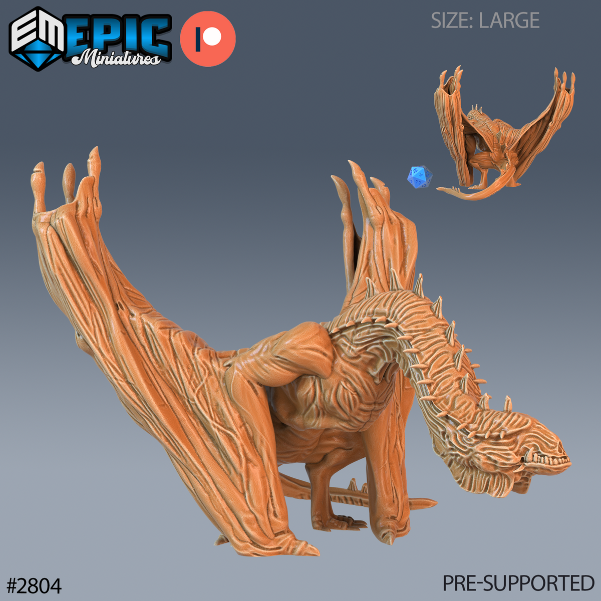 Cave Wyvern - The Printable Dragon