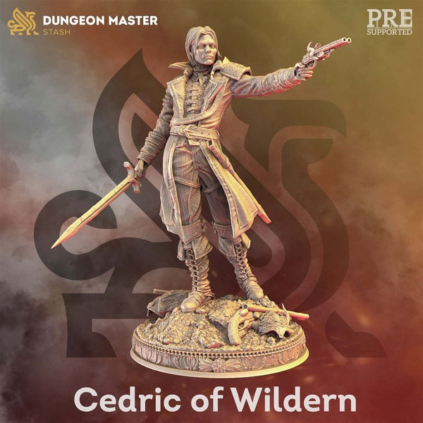 Cedric Of Wildern 3D-printed model