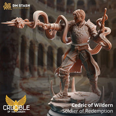 Cedric of Wildern - Soldier of Redemption 3D-printed model