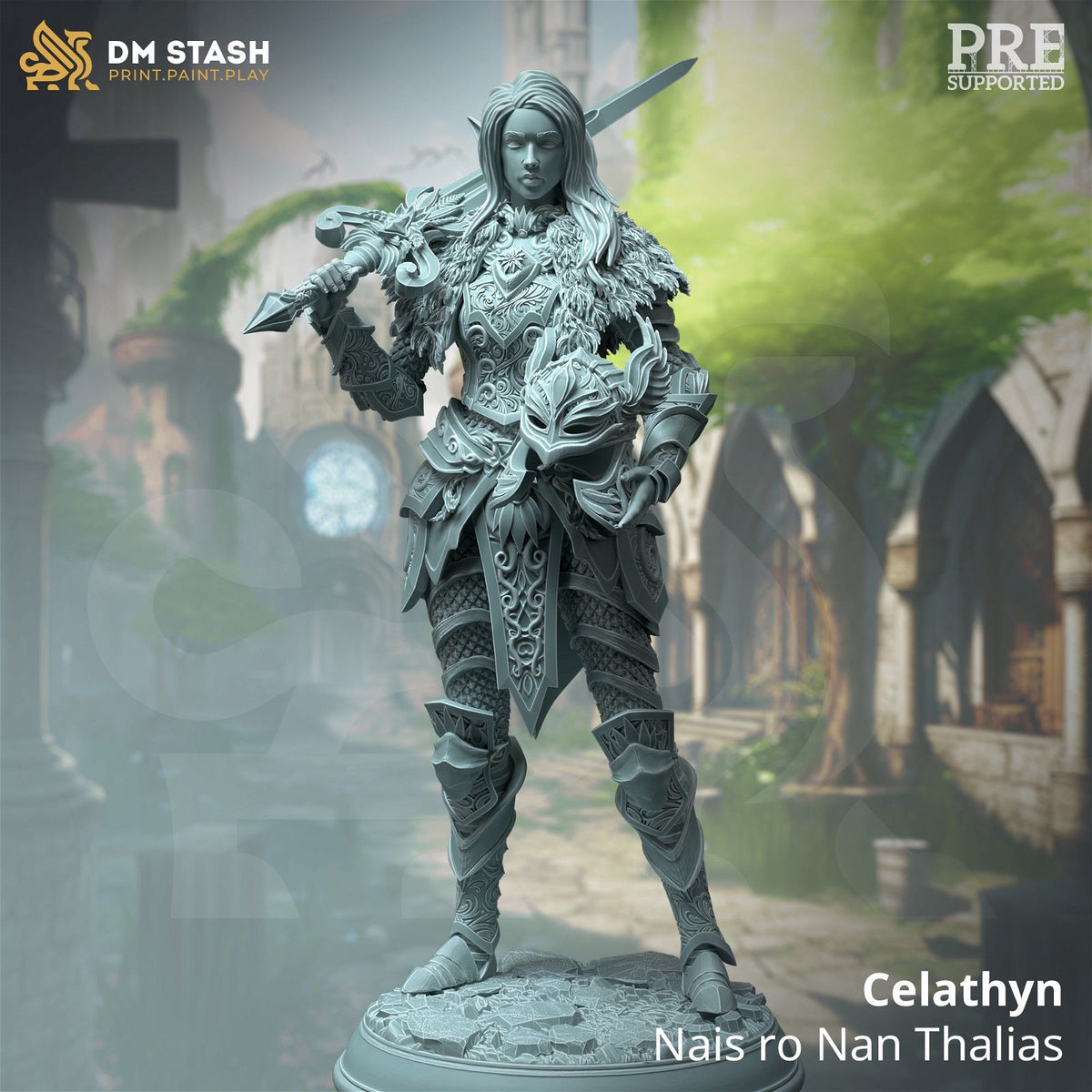 Celathyn - Nais ro Nan Thalias - The Printable Dragon