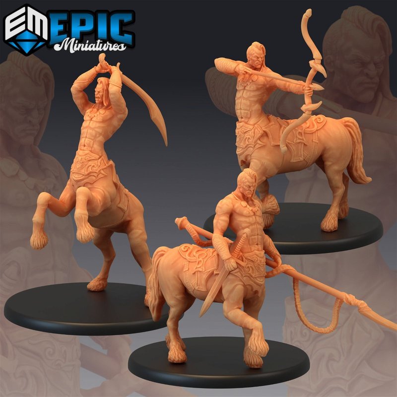 Centaur 3D-printed model