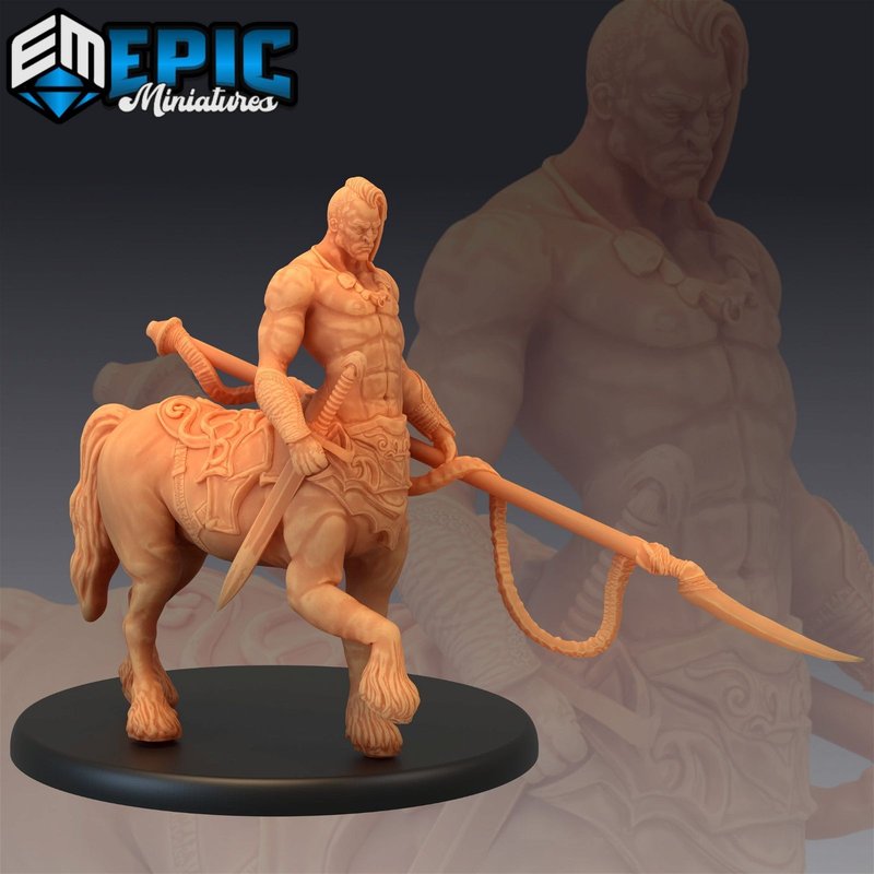 Centaur 3D-printed model