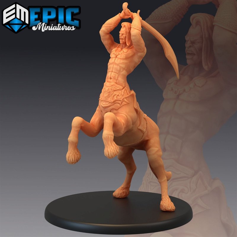 Centaur 3D-printed model