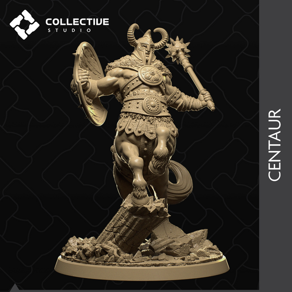 Centaur 3D-printed model