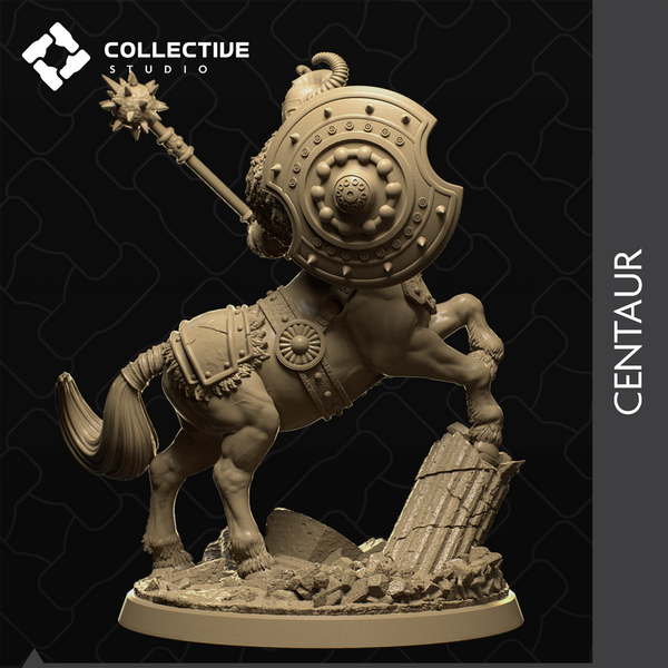 Centaur 3D-printed model