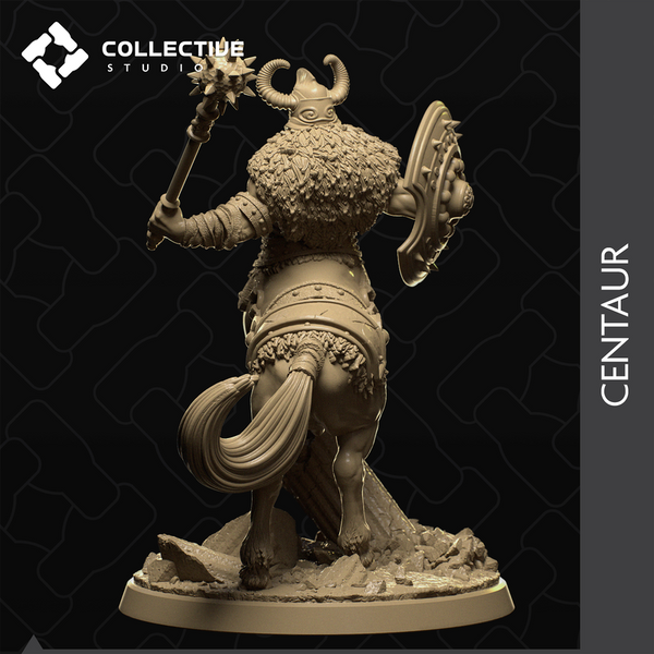 Centaur 3D-printed model