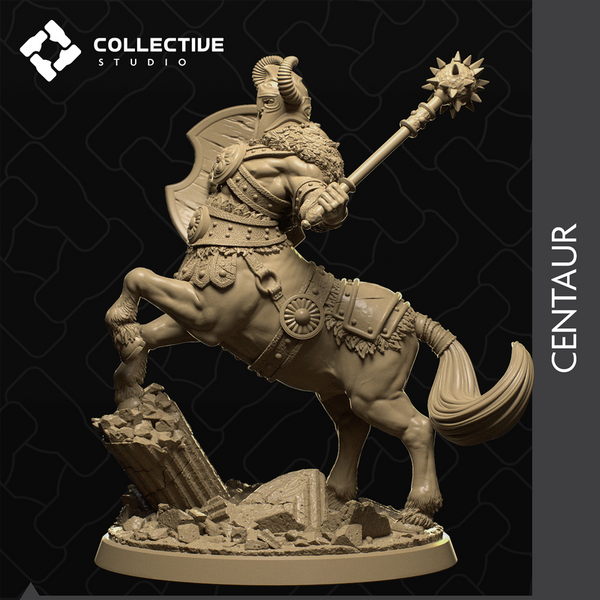 Centaur 3D-printed model