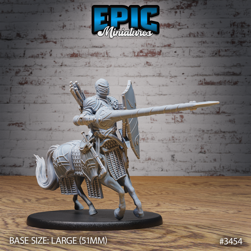 Centaur Knight 3D-printed model