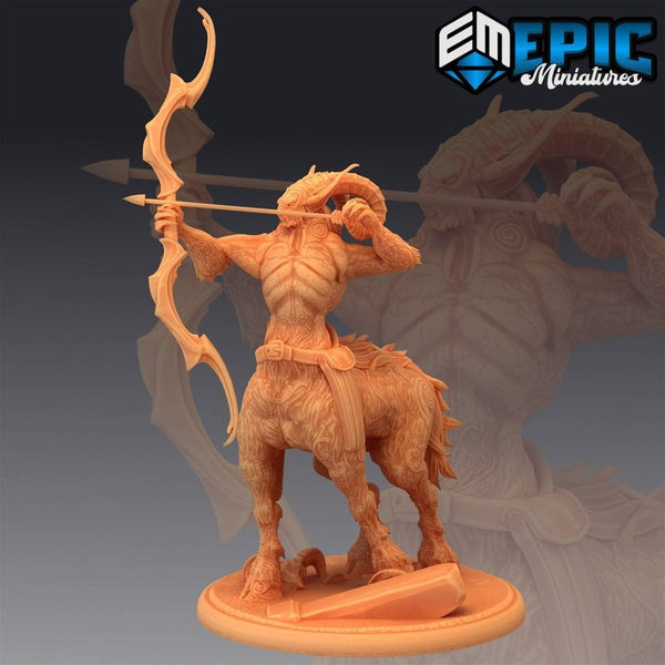 Centauroid Satyr Archer 3D-printed model
