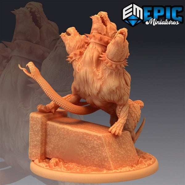 Cerberus 3D-printed model