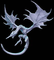 Cerulean Dragon 3D-printed model