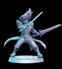 Cervantes 3D-printed model