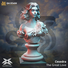 Cesedra - The Great Love Bust 3D-printed model