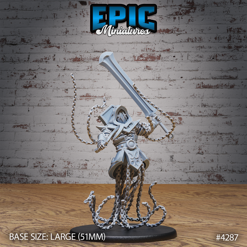 Chain Golem 3D-printed model