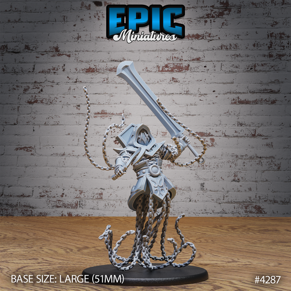 Chain Golem 3D-printed model