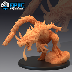 Chameleon Raptor 3D-printed model