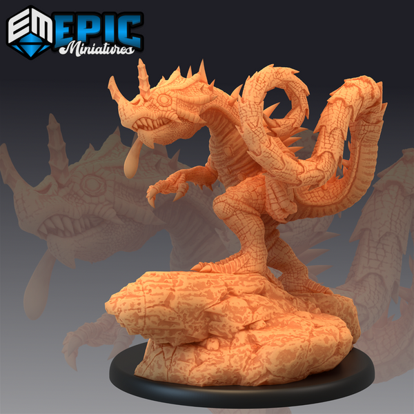 Chameleon Raptor 3D-printed model