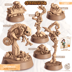 Chameo The Chameleon - The Printable Dragon