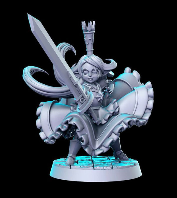 Charlotta 3D-printed model