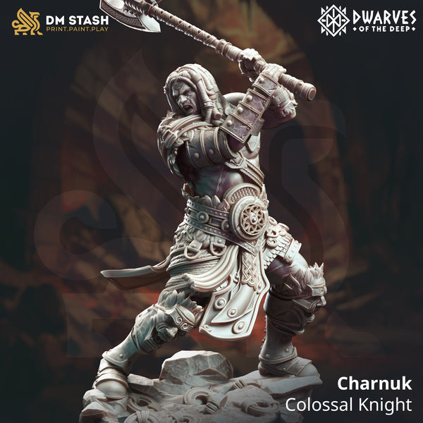 Charnuk - Colossal Knight 3D-printed model